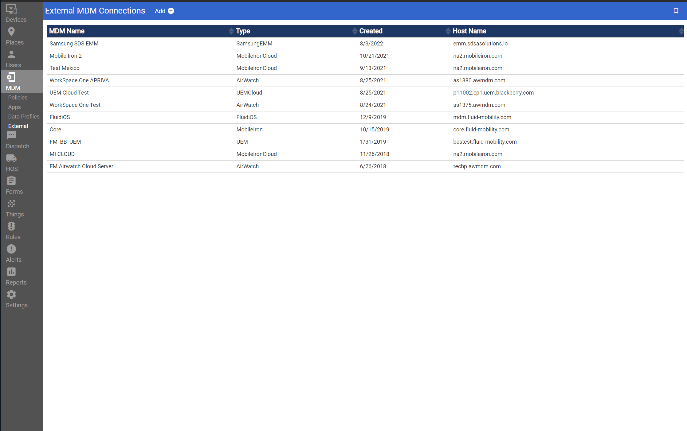 screenshot of Fluid Mobility